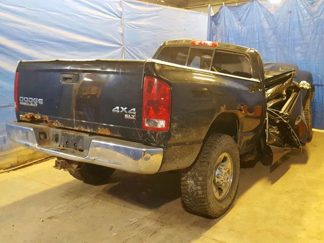 3D7KU28D44G177643 - 2004 DODGE RAM 2500 S 黑色 照片 4