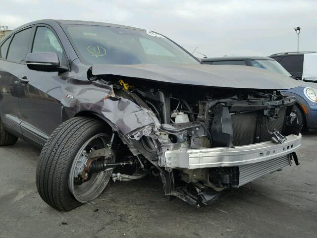 5J8TC2H61KL001797 - 2019 ACURA RDX GRAY photo 9