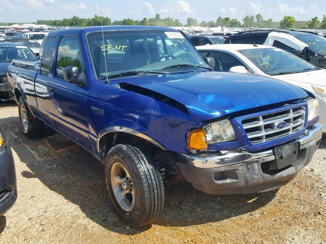 1FTYR44V23PA94092 - 2003 FORD RANGER SUP BLUE photo 1