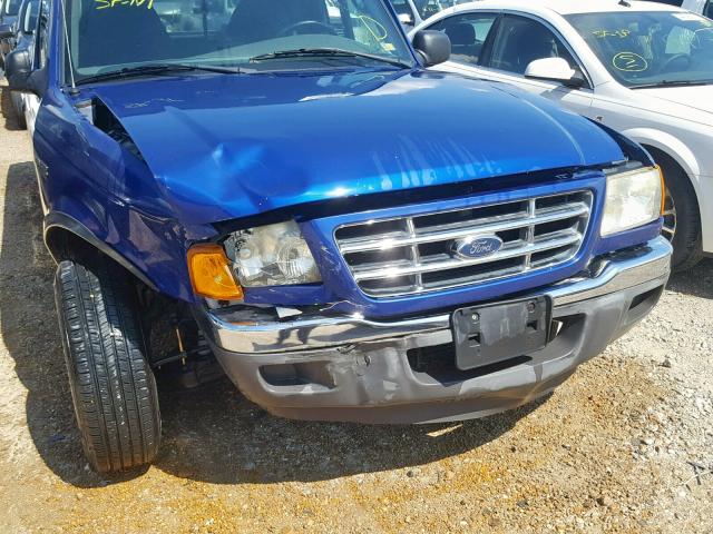 1FTYR44V23PA94092 - 2003 FORD RANGER SUP BLUE photo 9