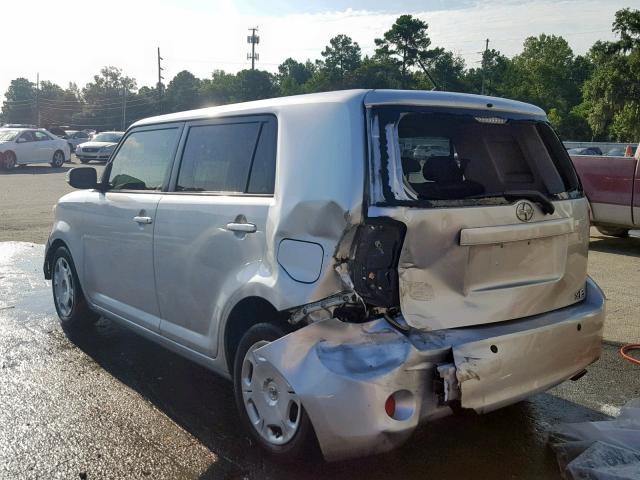 JTLZE4FE0CJ014969 - 2012 TOYOTA SCION XB ვერცხლისფერი ფოტო 3