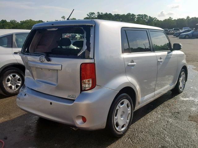 JTLZE4FE0CJ014969 - 2012 TOYOTA SCION XB ვერცხლისფერი ფოტო 4