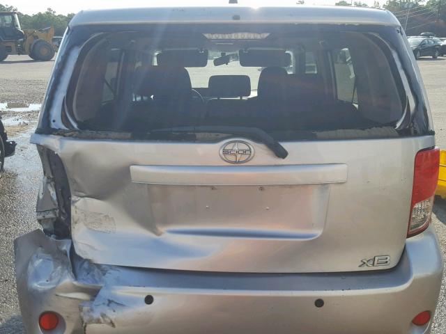 JTLZE4FE0CJ014969 - 2012 TOYOTA SCION XB ვერცხლისფერი ფოტო 9