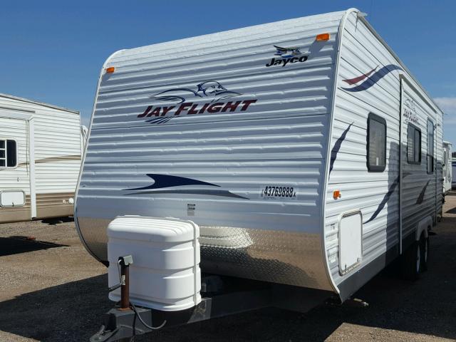 1UJBJ0BNXB18K0341 - 2011 JAYCO JAY FLIGHT  WHITE photo 2