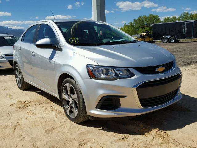 1G1JF5SB1H4124158 - 2017 CHEVROLET SONIC PREM SILVER photo 1