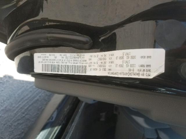 1J8HH48K07C511783 - 2007 JEEP COMMANDER 黑色 照片 10