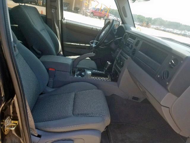 1J8HH48K07C511783 - 2007 JEEP COMMANDER 黑色 照片 5