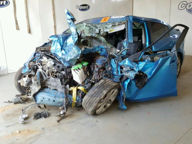 JM1BL1S56A1149006 - 2010 MAZDA 3 S BLUE photo 2