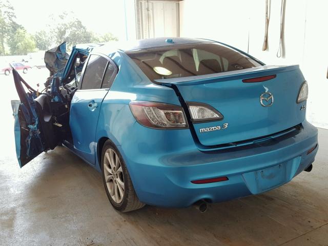 JM1BL1S56A1149006 - 2010 MAZDA 3 S BLUE photo 3