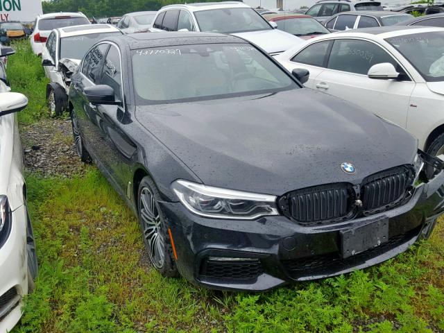 WBAJA7C33HWA70231 - 2017 BMW 530 XI BLACK photo 1