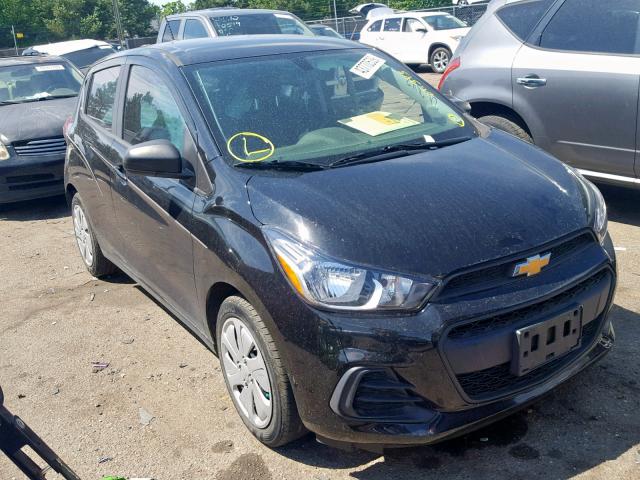 KL8CB6SA5HC768625 - 2017 CHEVROLET SPARK LS BLACK photo 1