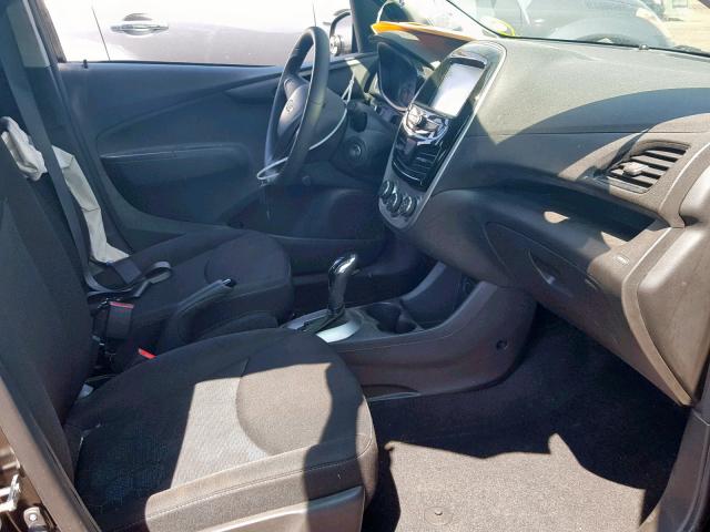 KL8CB6SA5HC768625 - 2017 CHEVROLET SPARK LS BLACK photo 5