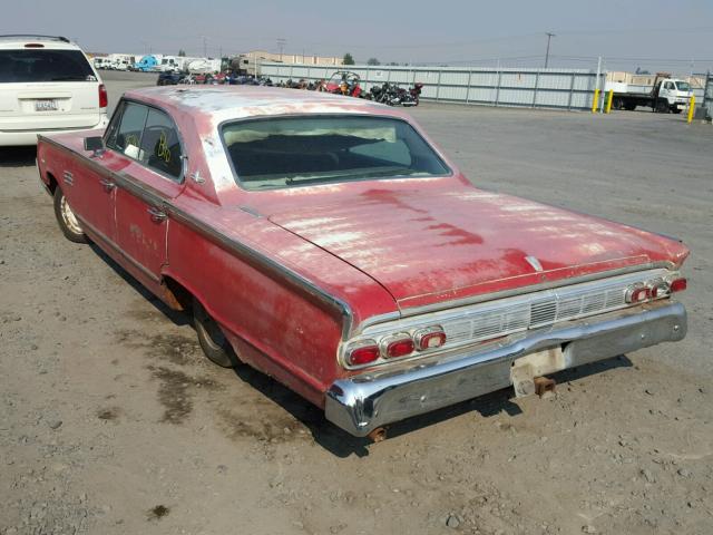 4Z48Y521586 - 1964 MERCURY MARAUDER RED photo 3