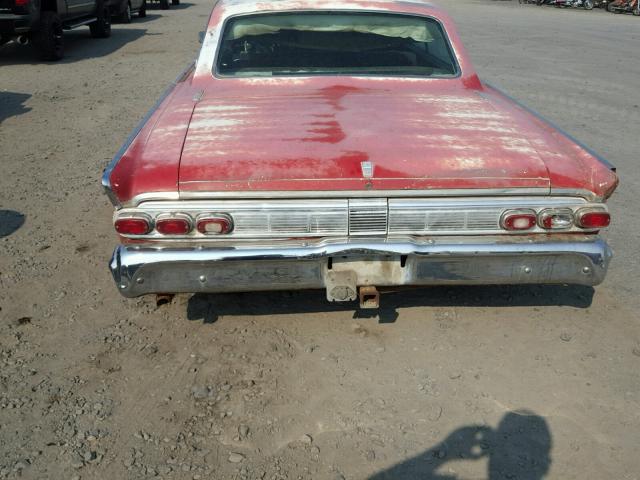 4Z48Y521586 - 1964 MERCURY MARAUDER RED photo 9