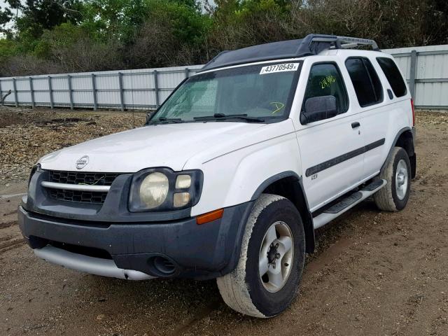 5N1ED28T43C684540 - 2003 NISSAN XTERRA XE WHITE photo 2