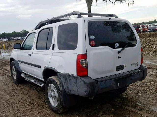 5N1ED28T43C684540 - 2003 NISSAN XTERRA XE WHITE photo 3