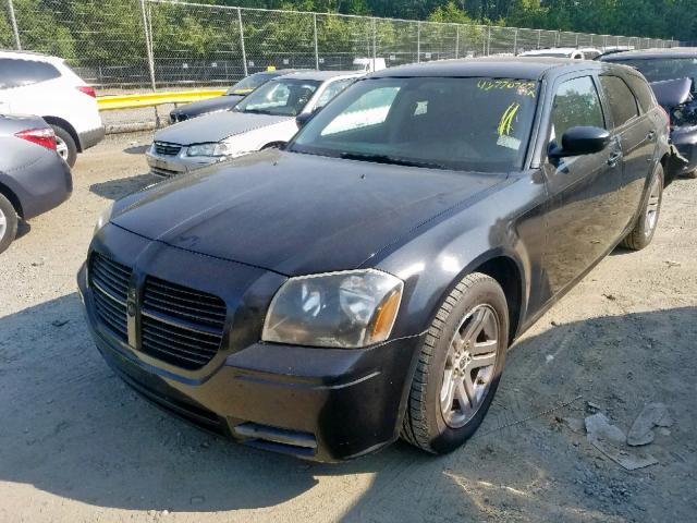 2D4FV47T77H739992 - 2007 DODGE MAGNUM SE BLACK photo 2