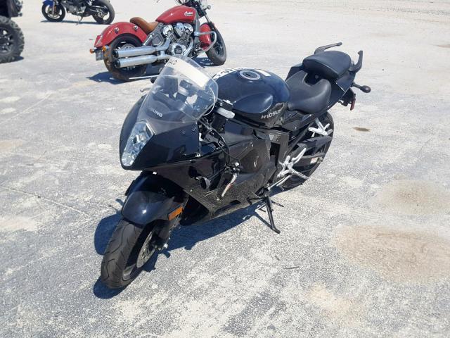 KM4MJ6274H1701171 - 2017 HYOSUNG MOTORCYCLE BLACK photo 2