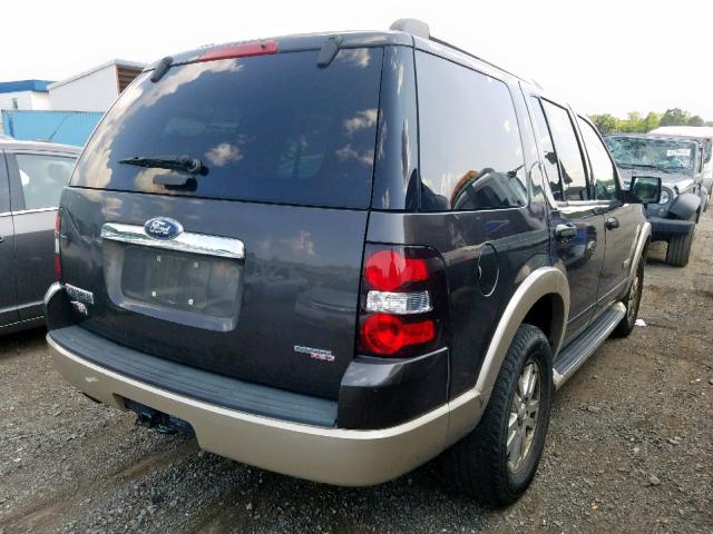 1FMEU74E97UA63525 - 2007 FORD EXPLORER E GRAY photo 4