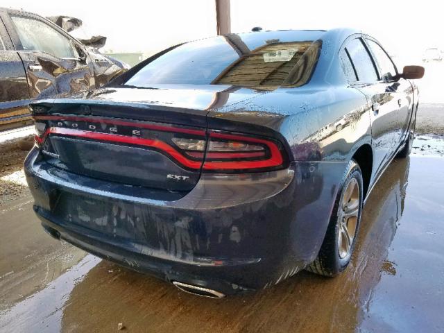 2C3CDXBG4JH129378 - 2018 DODGE CHARGER SX BLACK photo 4