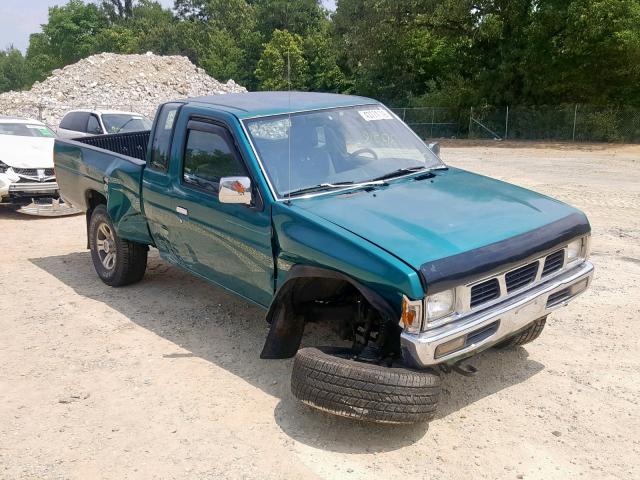 1N6SD16Y1VC383580 - 1997 NISSAN TRUCK KING GREEN photo 1