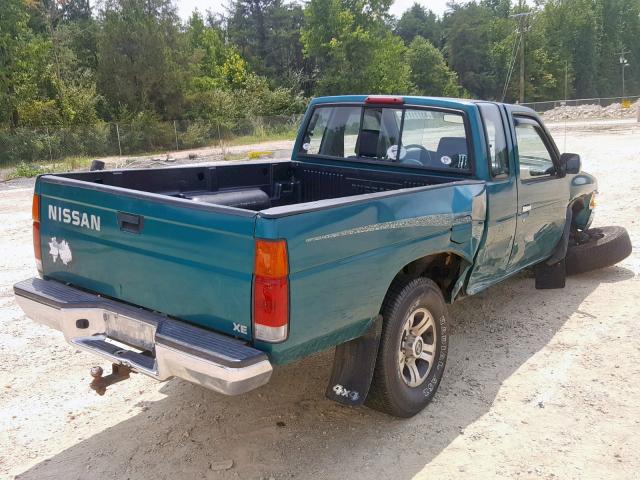 1N6SD16Y1VC383580 - 1997 NISSAN TRUCK KING GREEN photo 4