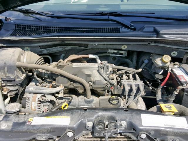 2A8HR54P68R767343 - 2008 CHRYSLER TOWN & COU BLACK photo 7