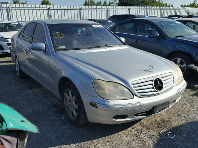 WDBNF70J61A215558 - 2001 MERCEDES-BENZ S 430 SILVER photo 1