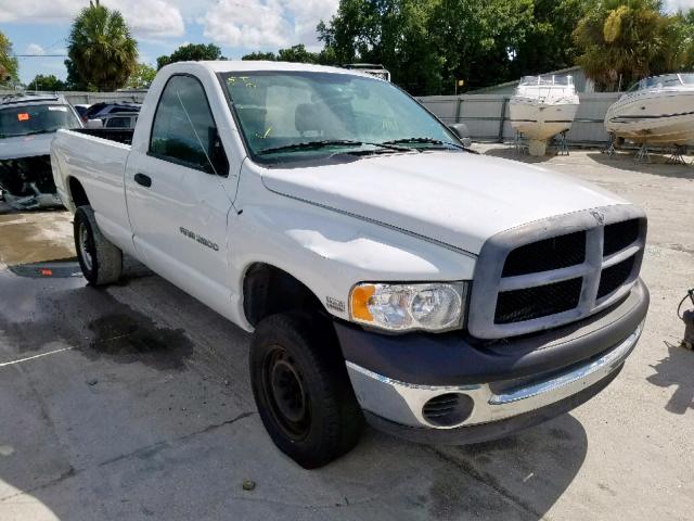 3D7KS26D45G813777 - 2005 DODGE RAM 2500 S Սպիտակ լուսանկար 1