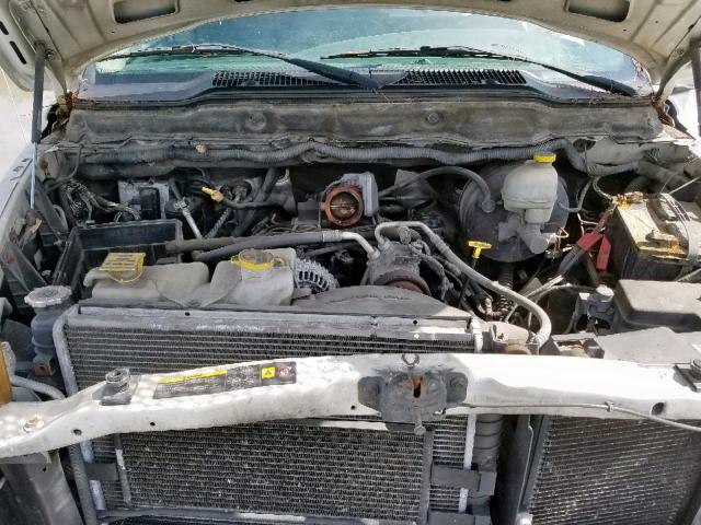 3D7KS26D45G813777 - 2005 DODGE RAM 2500 S Սպիտակ լուսանկար 7