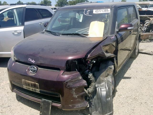JTLZE4FE7DJ040065 - 2013 TOYOTA SCION XB 紫色 照片 2