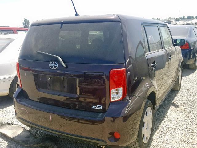 JTLZE4FE7DJ040065 - 2013 TOYOTA SCION XB 紫色 照片 4
