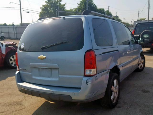 1GNDV33147D167268 - 2007 CHEVROLET UPLANDER L BLUE photo 4