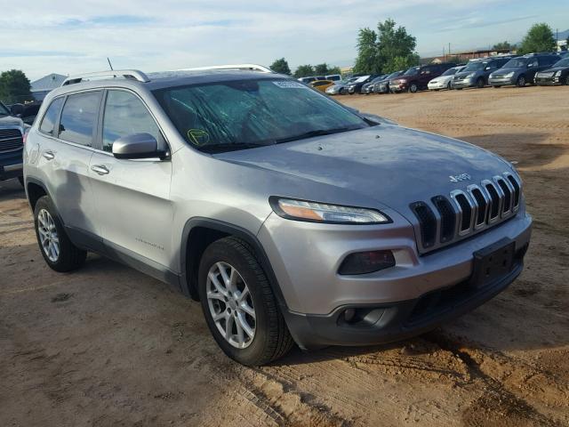 1C4PJLCS6EW270302 - 2014 JEEP CHEROKEE L SILVER photo 1