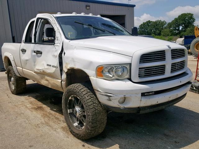 3D7KU28C43G838738 - 2003 DODGE RAM 2500 S Սպիտակ լուսանկար 1