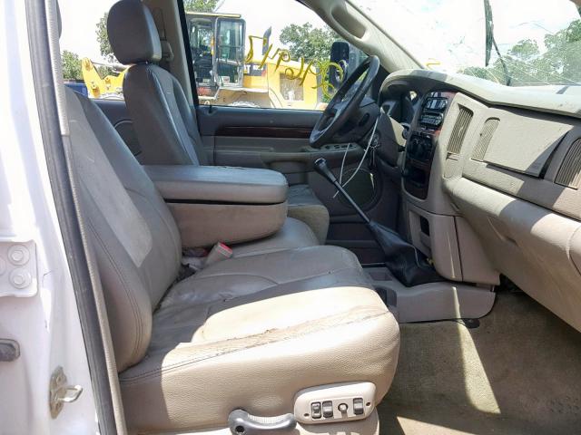 3D7KU28C43G838738 - 2003 DODGE RAM 2500 S Սպիտակ լուսանկար 5