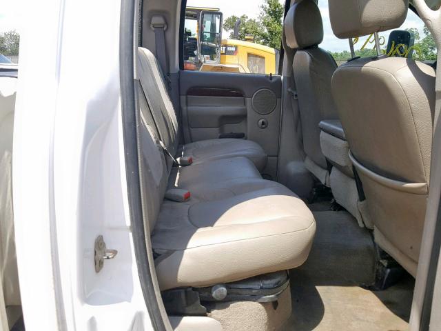 3D7KU28C43G838738 - 2003 DODGE RAM 2500 S Սպիտակ լուսանկար 6