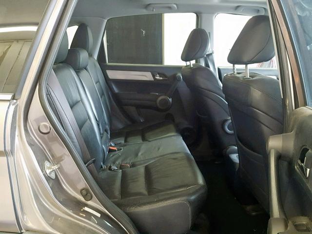 5J6RE4H78AL071359 - 2010 HONDA CR-V EXL GRAY photo 6