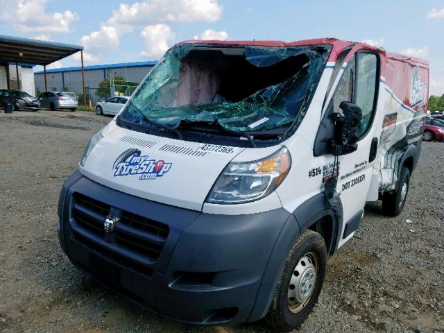 3C6TRVAG8FE507523 - 2015 RAM PROMASTER 白色 照片 2