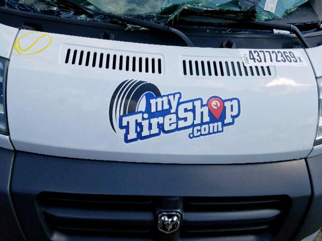 3C6TRVAG8FE507523 - 2015 RAM PROMASTER 白色 照片 7