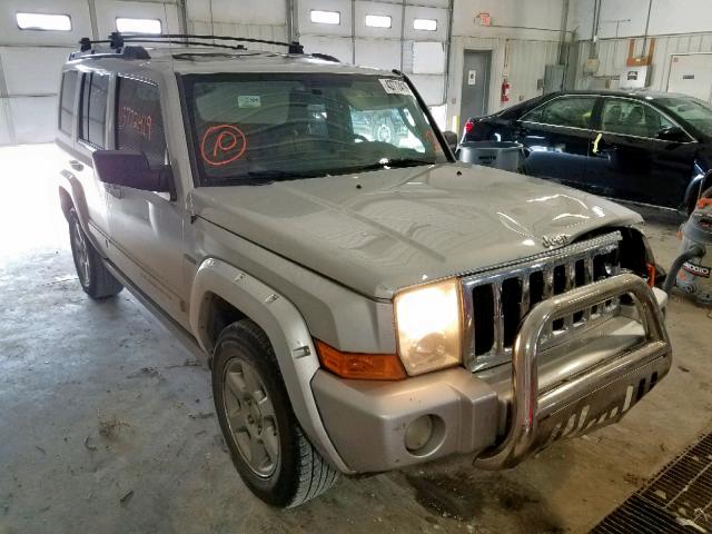1J8HG58216C363800 - 2006 JEEP COMMANDER ვერცხლისფერი ფოტო 1