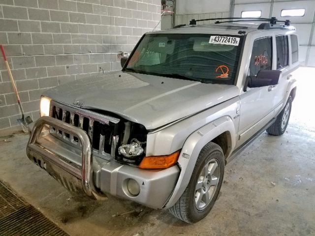 1J8HG58216C363800 - 2006 JEEP COMMANDER ვერცხლისფერი ფოტო 2