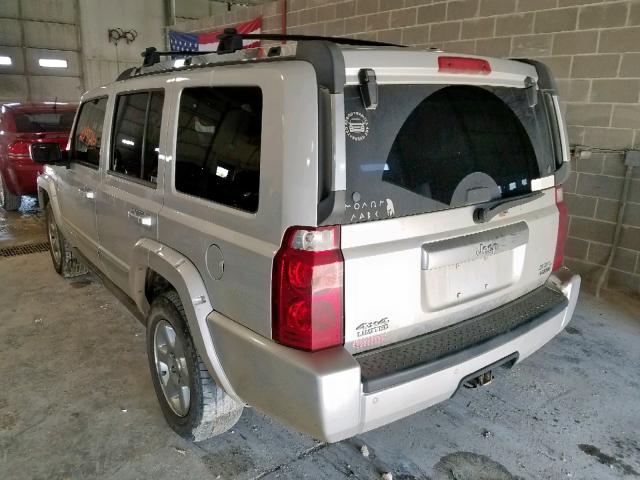 1J8HG58216C363800 - 2006 JEEP COMMANDER ვერცხლისფერი ფოტო 3