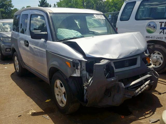 5J6YH28554L005197 - 2004 HONDA ELEMENT EX SILVER photo 1