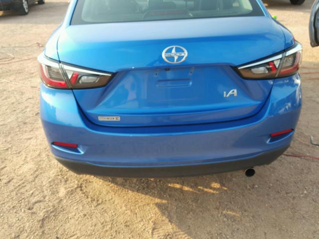 3MYDLBZVXGY133238 - 2016 TOYOTA SCION IA BLUE photo 9