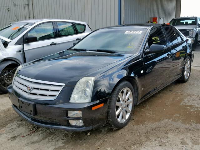 1G6DW677X60178922 - 2006 CADILLAC STS BLACK photo 2