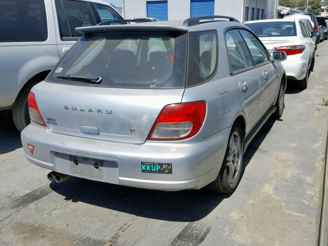 JF1GG296X3G807169 - 2003 SUBARU IMPREZA WR SILVER photo 4