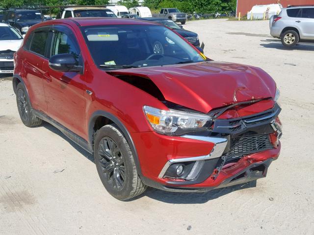 JA4AP3AU6JU006831 - 2018 MITSUBISHI OUTLANDER RED photo 1