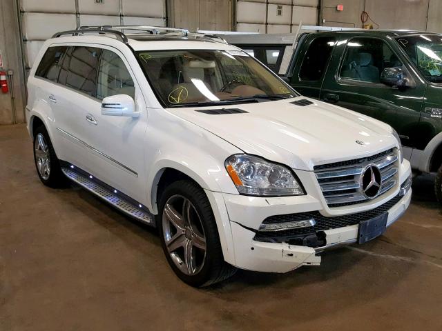 4JGBF8GE8CA776488 - 2012 MERCEDES-BENZ GL 550 4MA WHITE photo 1