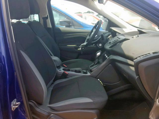 1FMCU0F71GUC87207 - 2016 FORD ESCAPE S BLUE photo 5